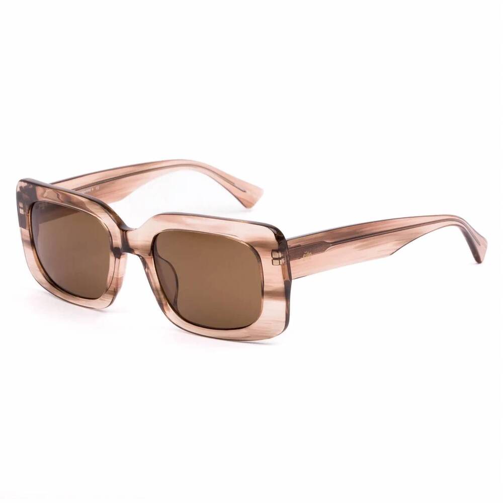 NEW SITO women's indi sunglasses in biscotti/brown polar